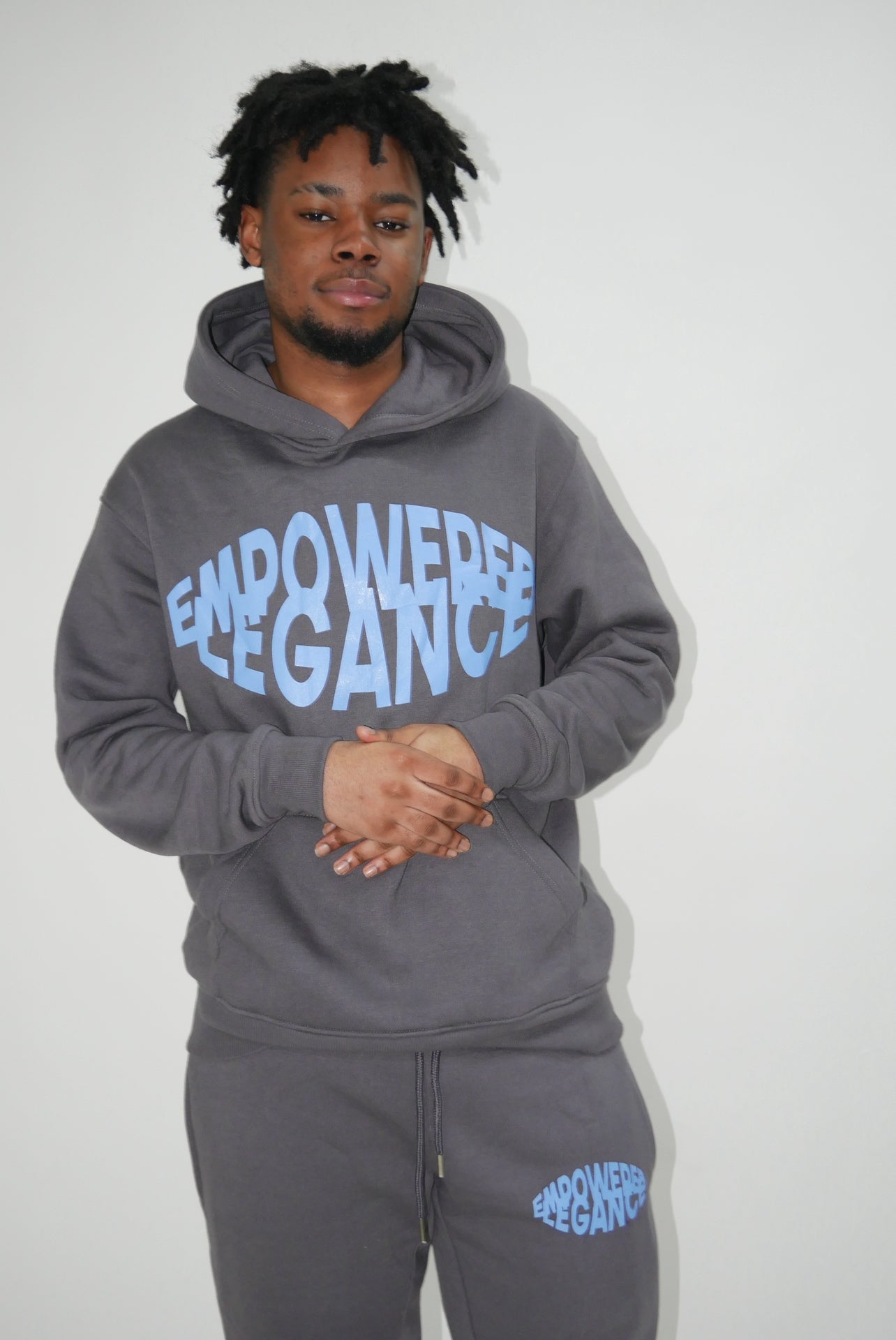 Flared Logo Tracksuit Hoodie